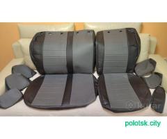 Чехлы модельные экокожа для Polo sedan