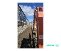 Траншеи под воду, газ, канализацию
