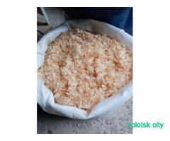 Опилки в мешках