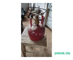Газовый баллон с горелкой заправленный