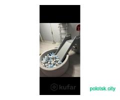 Бассейн и горка