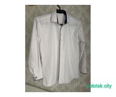 Рубашечка белая 146