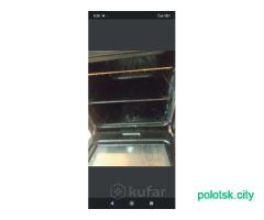 Газовая плита 50 на 50см нержавеющая сталь