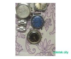 Лот часов цену предлогайте.