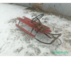 Санки с рулём СССР