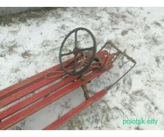 Санки с рулём СССР