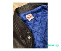 Куртка на мальчика 12 лет ICE iceberg (КОЖАНАЯ)