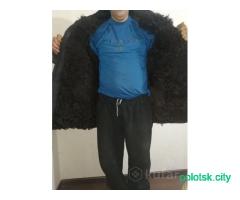 Полупольто на овчине (тулуп)
