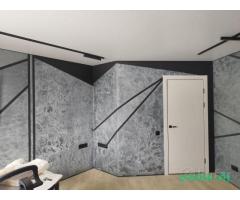 Поклейка обоев