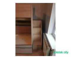 Кровать двухъярусная, 2 матраса