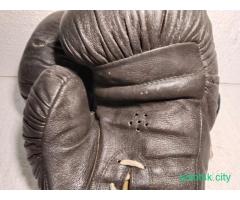 боксёрские перчатки, кожа