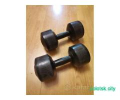 Гантели по 5 кг 2 шт.