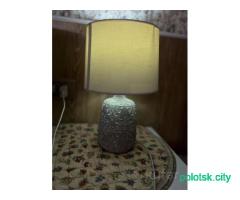 Керамическая настольная лампа