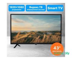 Телевизор 43d. Smart TV.