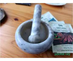 Ступка для специй из камня