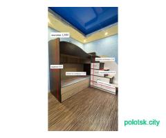 Двухъярусная кровать с ортопедическими матрасами