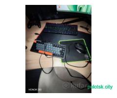 Клавиатура+мышь и коврик