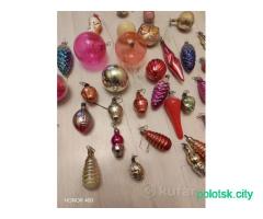 Игрушки елочные новогодние СССР