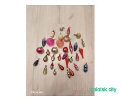 Игрушки елочные новогодние СССР