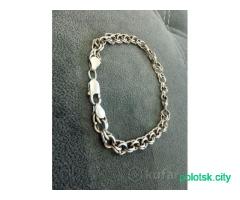 браслет мужской вес 16 гр 925 проба