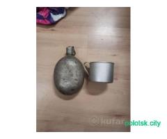 Армейский набор фляжка и кружка