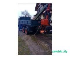 Грузоперевозки. Услуги манипулятора самосвала