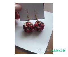 Ручная работа, серьги