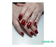 Покрытие гель-лака. Маникюр