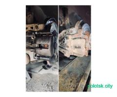 Проточка тормозных дисков,покраска суппортов