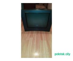 Телевизор Горизонт кубик