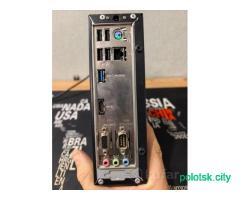Тихий компьютер J1800 8ГБ SSD 120ГБ + монитор LG