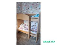 Кровать детская, двухъярусная
