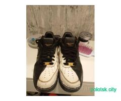 Кроссовки Nike Air Force 1, чёрно-белые