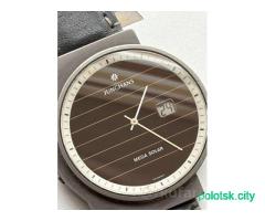 Немецкие керамические часы Junghans Mega Solar