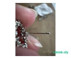 Серьги серебро 925