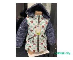 Курточка Деми новая для девочек, р. 92-98