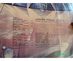Пластинка '' Синяя птица''