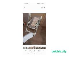 стульчик для кормления шезлонг