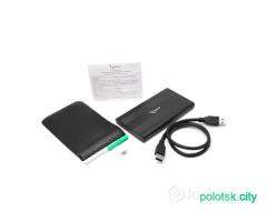 Бокс для жесткого диска HDD SSD 2.5'' USB 2.0, 3.0